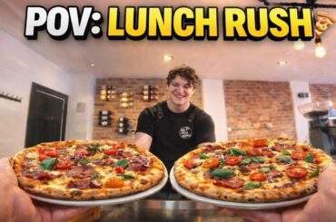 POV: Being a Pizza Chef During Lunch Rush 🍕