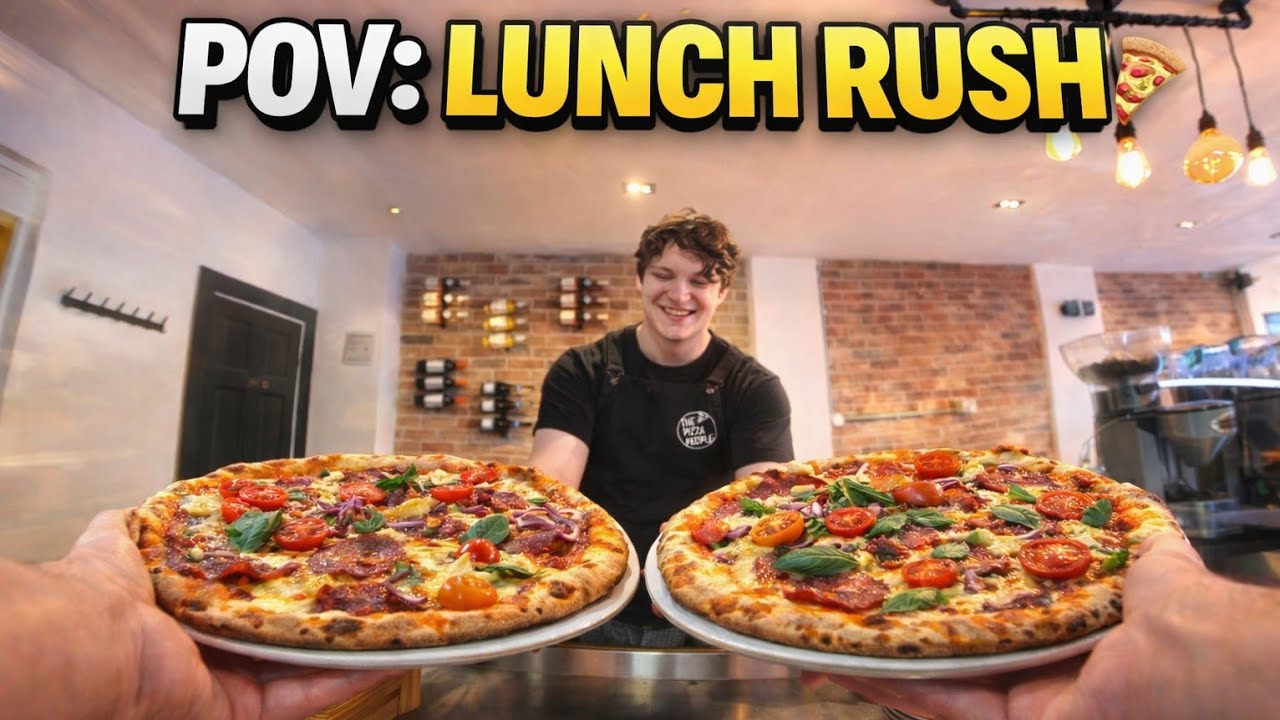 POV: Being a Pizza Chef During Lunch Rush 🍕 POV: Being a Pizza Chef During Lunch Rush 🍕