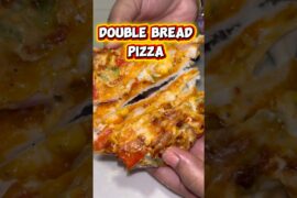”Double Bread Pizza” #shorts #pizza #food #ramzan #ytshortsindia #cooking #italy