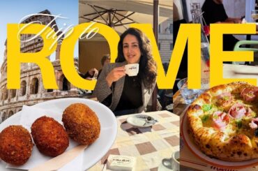 4 Days in Rome, Italy | Traditional Roman Dishes, Must-See + Tips!!