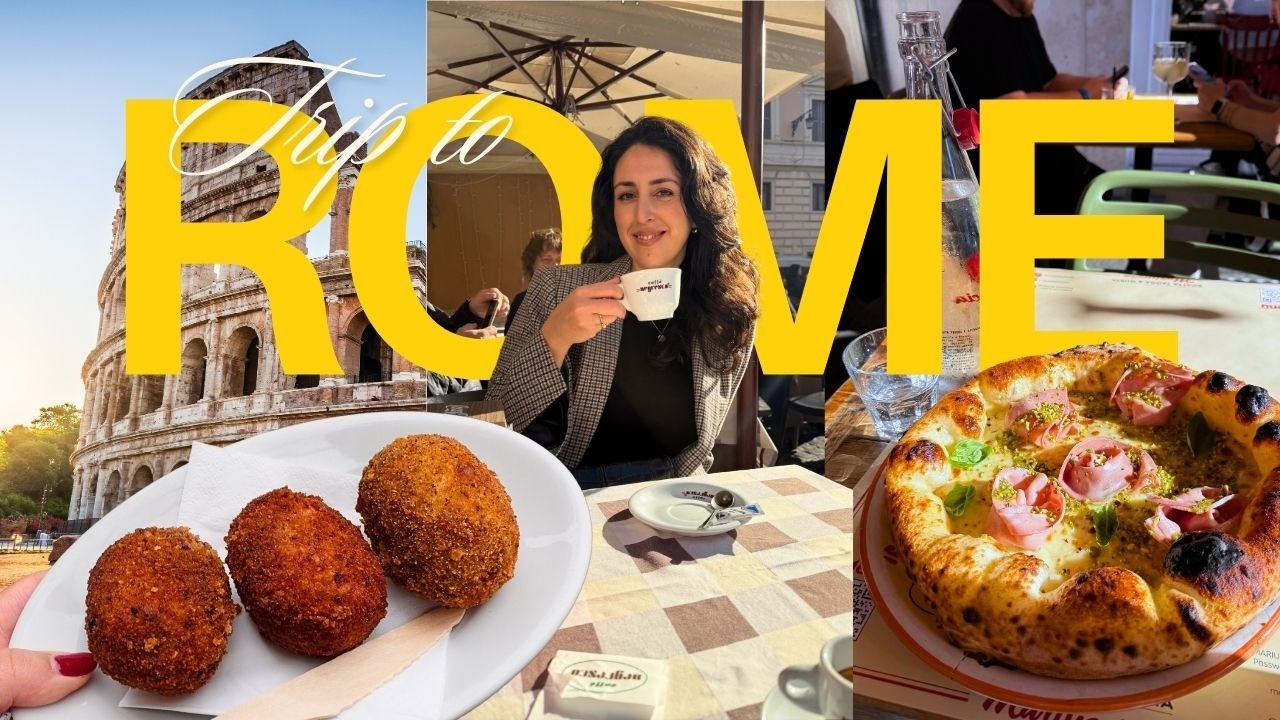 4 Days in Rome, Italy | Traditional Roman Dishes, Must-See + Tips!! 4 Days in Rome, Italy | Traditional Roman Dishes, Must-See + Tips!!