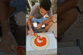 Eu acho que consigo fazer uma pizza #comida