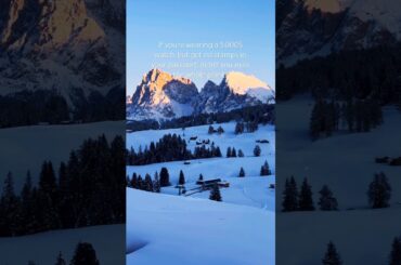 Alpe di Siusi - Seiser Alm #dolomites #snow #travel #skiing #italy