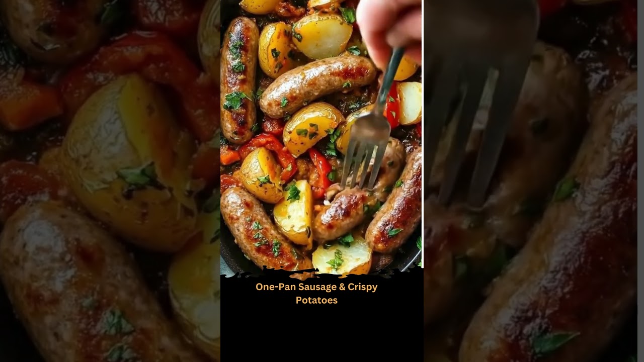 One-Pan Sausage & Crispy Potatoes One-Pan Sausage & Crispy Potatoes