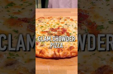 Clam Chowder Pizza 🍕#shorts