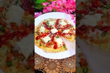 Bread Omelette pizza recipe 🍕😍#shorts #trending #viral #food #recipe #shortsfeed #ytshorts #cooking