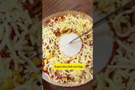 Pizza mì cay ngon đỉnh của chóp #pizza #micay #andem #anngon #vanvat