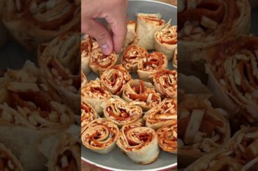 PIZZA ROLLS #recetas #shorts