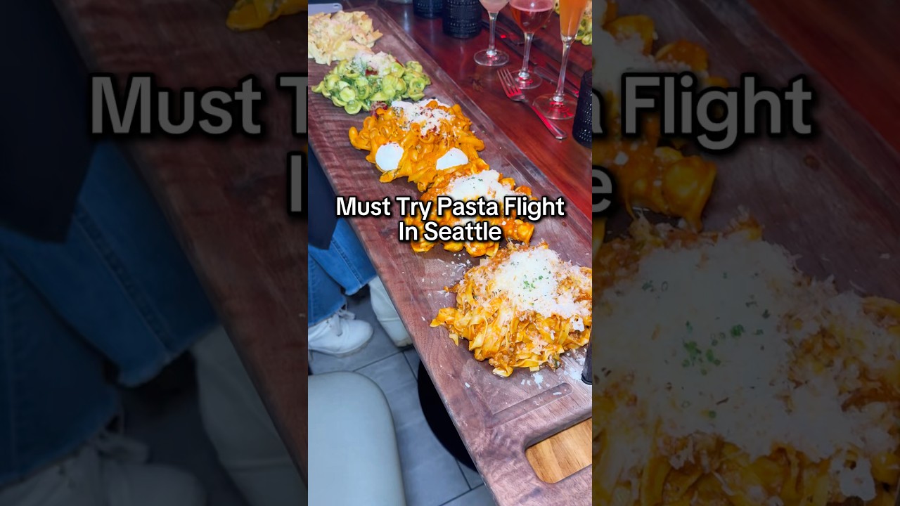Must try pasta flight in seattle? This is a pasta lover’s dream! Must try pasta flight in seattle? This is a pasta lover’s dream!