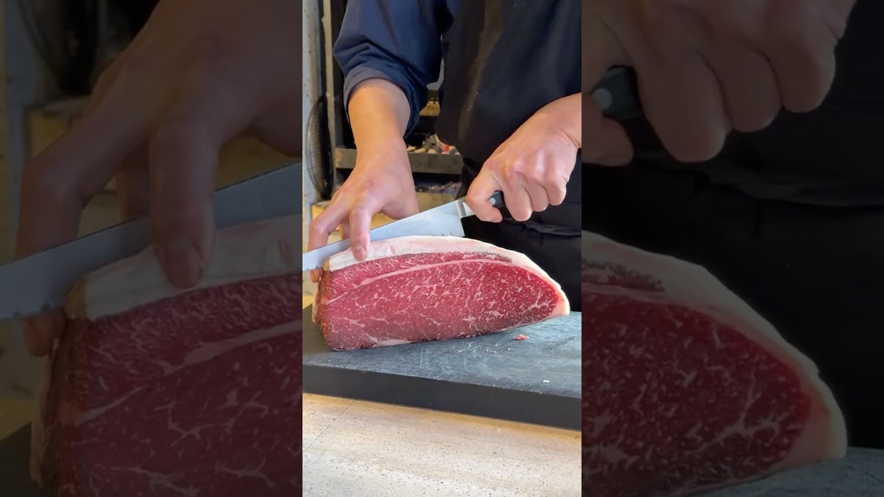 Dry Aged Wagyu in Osaka 🇯🇵 Outside Round Steak & Yakiniku Dry Aged Wagyu in Osaka 🇯🇵 Outside Round Steak & Yakiniku