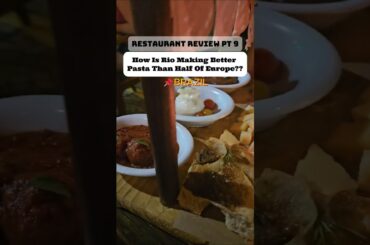 Nino Cucina Rio Review 🇧🇷🍝 | The BEST Affordable Italian Restaurant in Brazil?