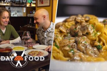 Giada De Laurentiis Makes Pasta at Famous Restaurant in Milan