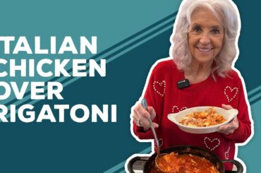 Love & Best Dishes: Italian Chicken Over Rigatoni Recipe | Valentine's Day Dinner Ideas