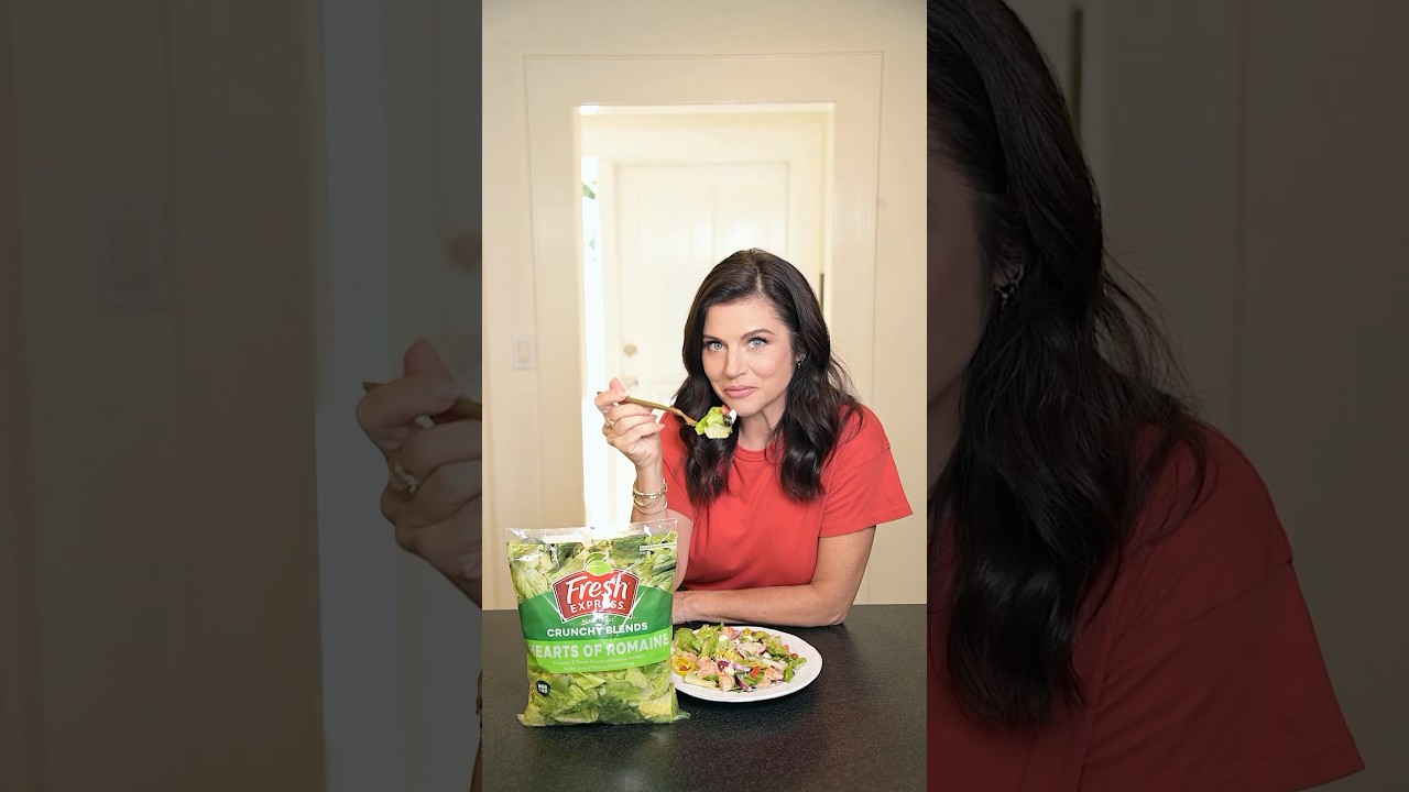 Italian Chopped Salad with Shrimp | Recipe by Tiffani Thiessen Italian Chopped Salad with Shrimp | Recipe by Tiffani Thiessen