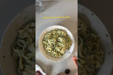 #pasta #italy #ricotta #italianfood #spinach #pastarecipe #italian #food #recipe #pastarecipe #yum