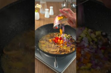 The ultimate Creamy mushroom pasta recipe #pasta #foryou #italianfood #shorts #cooking