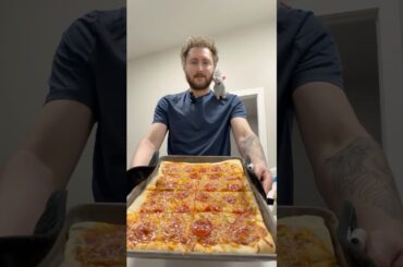 Homemade Hot Honey Pizza #shorts