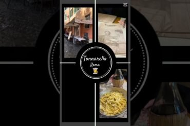 Tonnarello Resturant 🇮🇹#food#foodlover#rome#italy#resturan#foodshorts#cucinaromana#ornellavanoni#