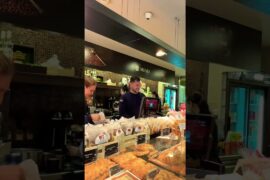 Wow the best Greek pastry shop #travel #food #eating