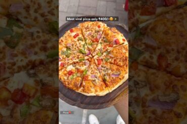 Pizza only ₹400/-😍✨| #shorts #pizza  #pizzarecipe #indianstreetfood #recipe #streetfood #indianfood