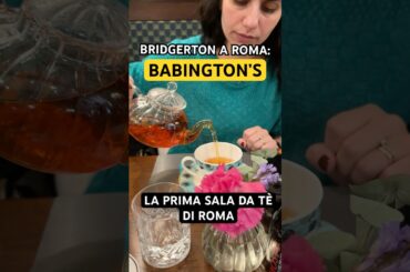 La prima sala da tè di Roma