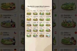 🍷 The World’s Top 20 Wine Producers Ranked – Who Dominates Global Wine Production?