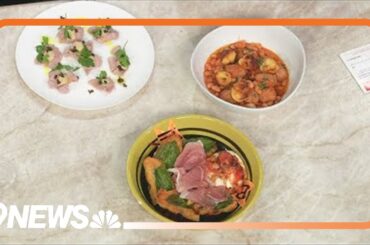 Italian cuisine inspiration for the winter games