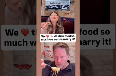 We ❤️ this Italian food so much we want to marry it!