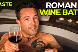 I Took a Bath in 100% Chianti Wine! | Gino’s Italian Escape