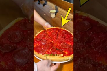 Beginilah proses pembuatan pizza legendaris di chicago 🍕