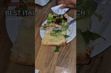 best italian sandwich toast idea ever #foodies #FoodTok #cooking #viral #food #dinner