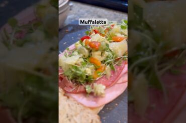🫣🫣‼️Muffaletta🥪‼️#yummy #viralfood #food #sandwich #foodshorts #shorts #cooking #Italian #Bread