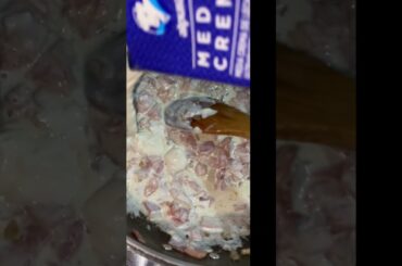 Espagueti ala crema #espagueti #viral #recetas