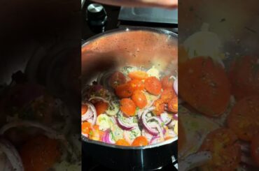 Pasta Ail, Tomates et Oignons❤️ #cuisine #chef #cooking #bonnecuisine #artculinaire #food
