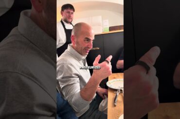 Trying cheeses in Italy that you can't get in the USA #cheesemonger #cheese