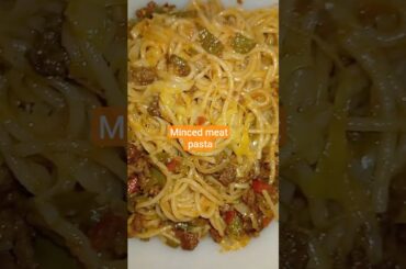 Minced meat Spaghetti | Italian style meat sauce pasta Homestyle| How to cook spaghetti #spaghetti