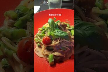 italian food salmon tartar and spaghetti #pasta  #yummy  #italianfood