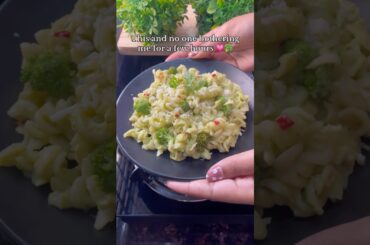 Creamy Broccoli Pasta 🍝🥦 #broccolipasta #ytshorts #recipe #cooking #foodie #shorts