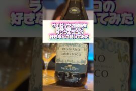 【ランブルスコ】サイゼの関係者の本気レビュー！ #shorts #サイゼリヤ #グルメ #ワイン #イタリア #乾杯