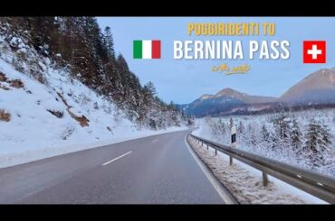 Driving Italy to Switzerland 🇮🇹➡️🇨🇭 | Poggiridenti to Bernina Pass 2026