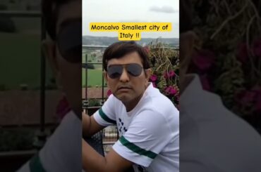 Indian, in the smallest city of Italy Moncalvo 🤩 Beautiful view Tasty food #fooditaly #italylovers