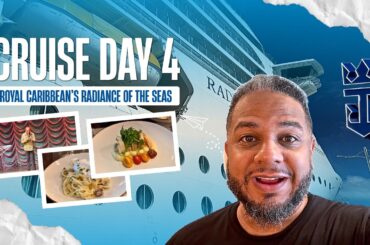 Italian Cuisine 🍝 Onboard Royal Caribbean's Radiance of the Seas | Cruise Vlog Day 4