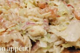 Batch Prepping NYC's Yummiest Italian Sandwich Filling