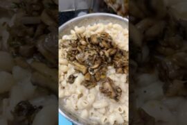 Creamy Mashroom pasta #shorts #shortvideo #shortsfeed #creamypasta #mashroom