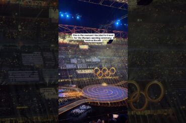 Historic moment: Andrea Bocelli performs at Milano Cortina 2026 Olympic Opening Ceremony
