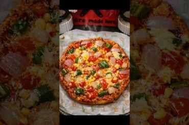 vegetables pizza recipe I healthy and delicious. #viral #pizza #youtubeshorts #reels #trending #food