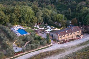 Touring Villa Gran Sogno with Breathtaking Vineyard Views