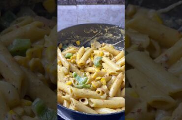 White sauce pasta #shorts #asmr