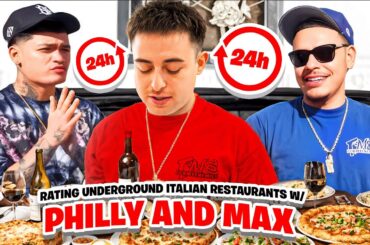 RATING UNDERGROUND ITALIAN RESTAURANTS  W/PHILLY AND MAX
