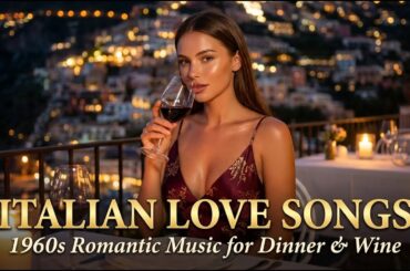 Italian Love Songs 🍷 Vintage 1960s Romantic Music for Dinner & Wine | Amore Mio Music